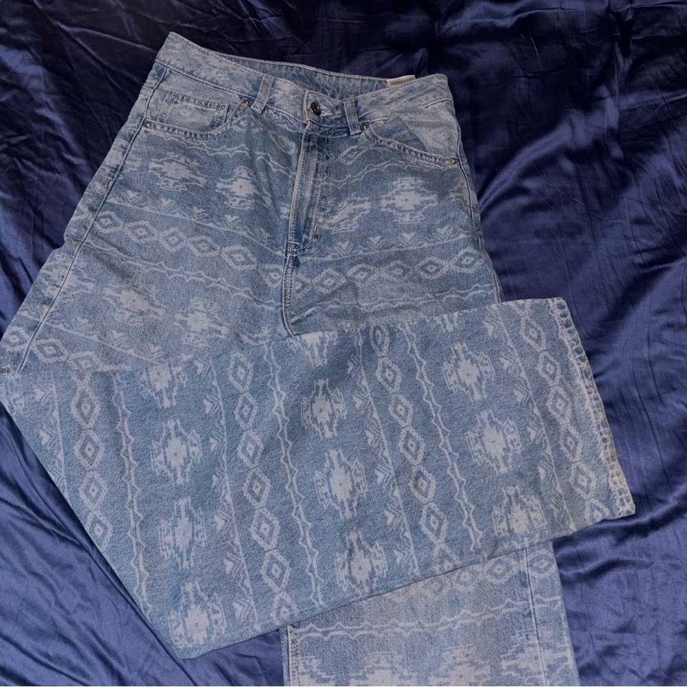 H&M Aztec Print Woman’s Jeans